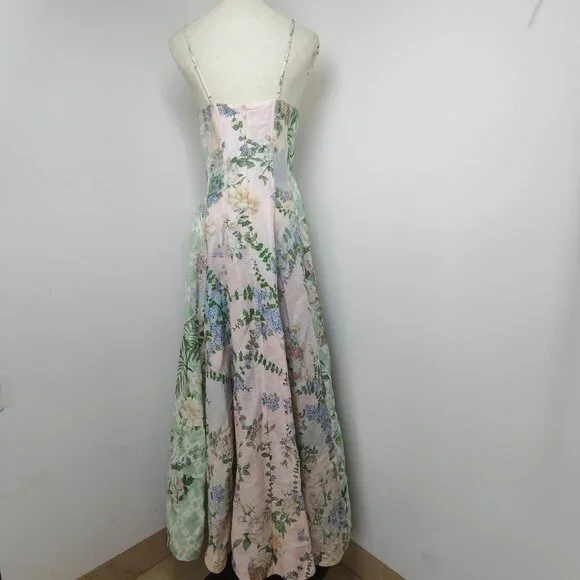 Camilla corset dress with long flared skirt - Picture 6 of 16